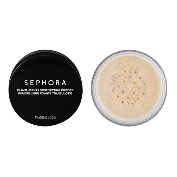Sypki puder utrwalający – Transparentny sypki puder matujący i utrwalający, SEPHORA COLLECTION